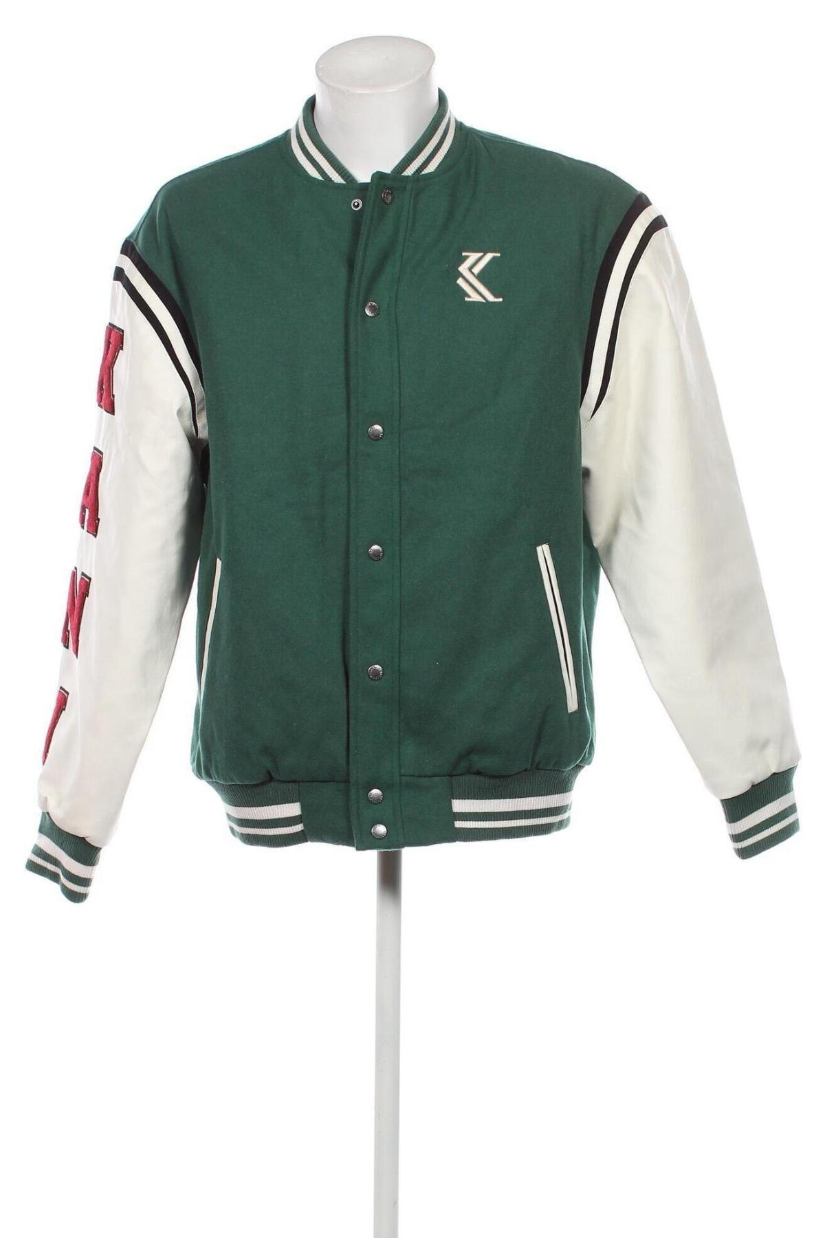 Мъжко яке Karl Kani, Размер XL, Цвят Зелен, Цена 196,70 лв.