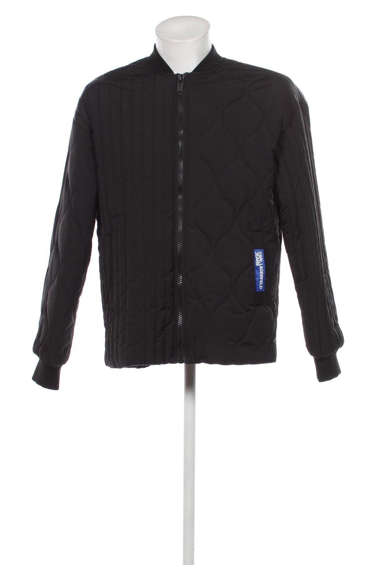 Ανδρικό μπουφάν Karl Lagerfeld, Μέγεθος L, Χρώμα Μαύρο, Τιμή 261,86 €