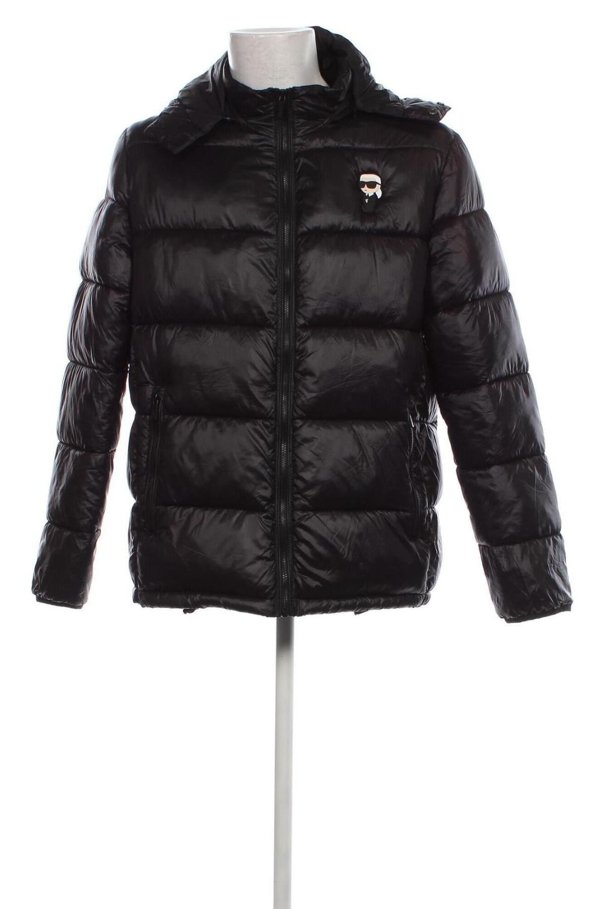 Ανδρικό μπουφάν Karl Lagerfeld, Μέγεθος XL, Χρώμα Μαύρο, Τιμή 261,86 €