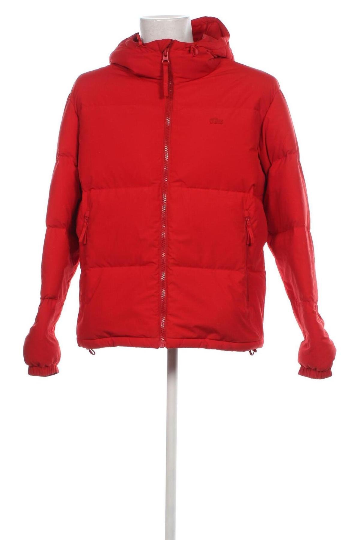 Pánska bunda  Lacoste, Veľkosť L, Farba Červená, Cena  137,47 €