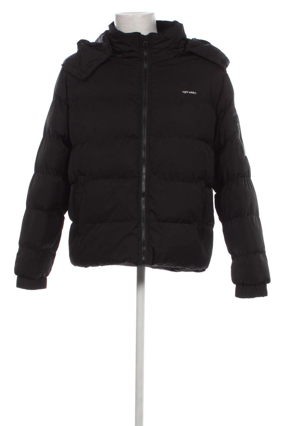 Ανδρικό μπουφάν NIGHT ADDICT, Μέγεθος XL, Χρώμα Μαύρο, Τιμή 78,40 €