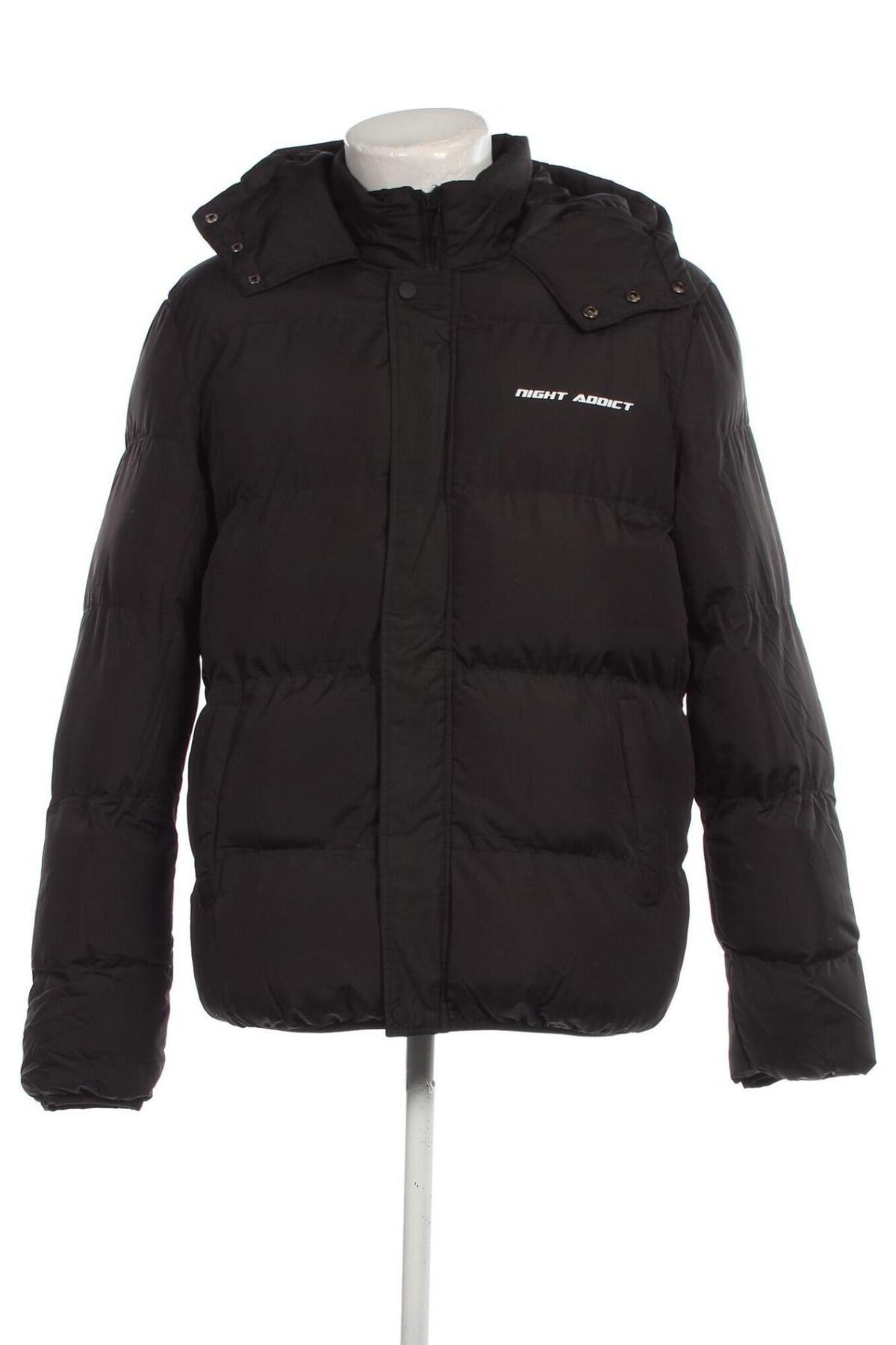 Herrenjacke NIGHT ADDICT, Größe M, Farbe Schwarz, Preis 68,75 €