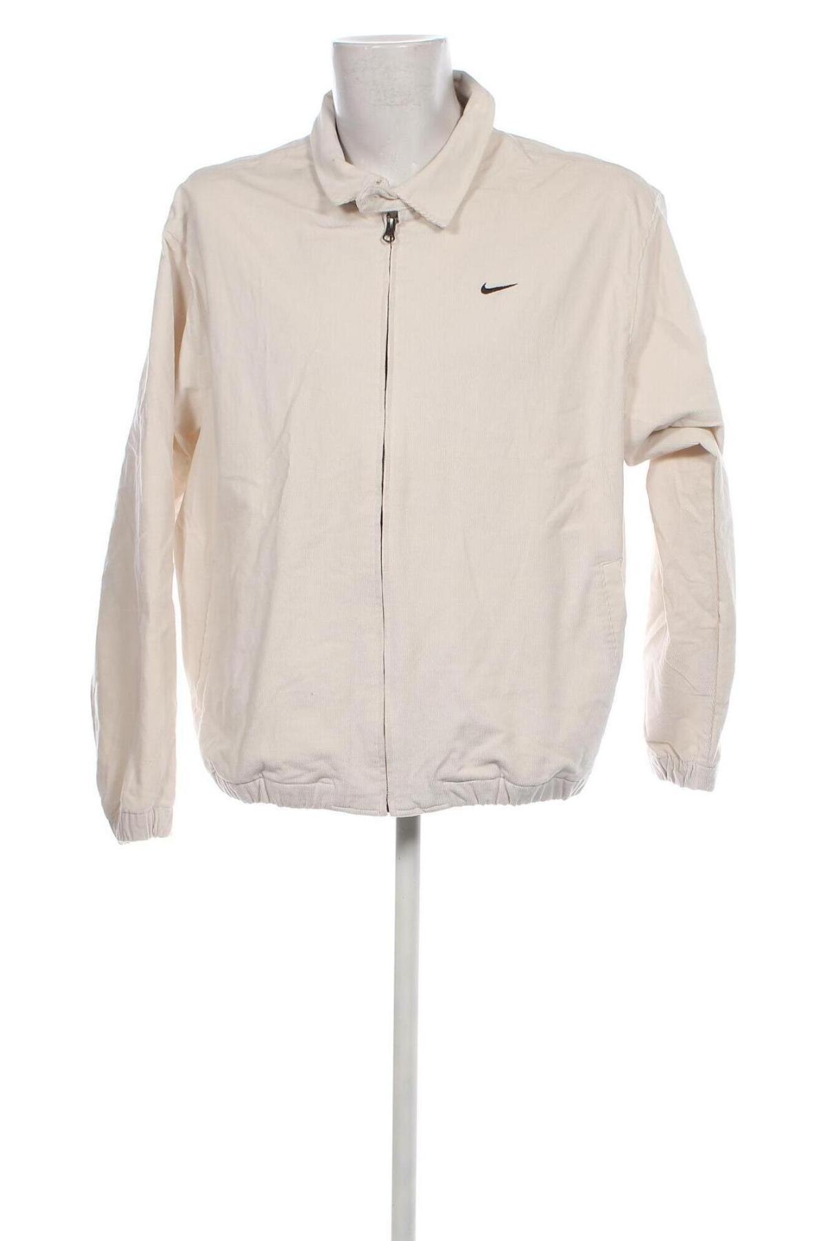Herrenjacke Nike, Größe L, Farbe Weiß, Preis € 83,20