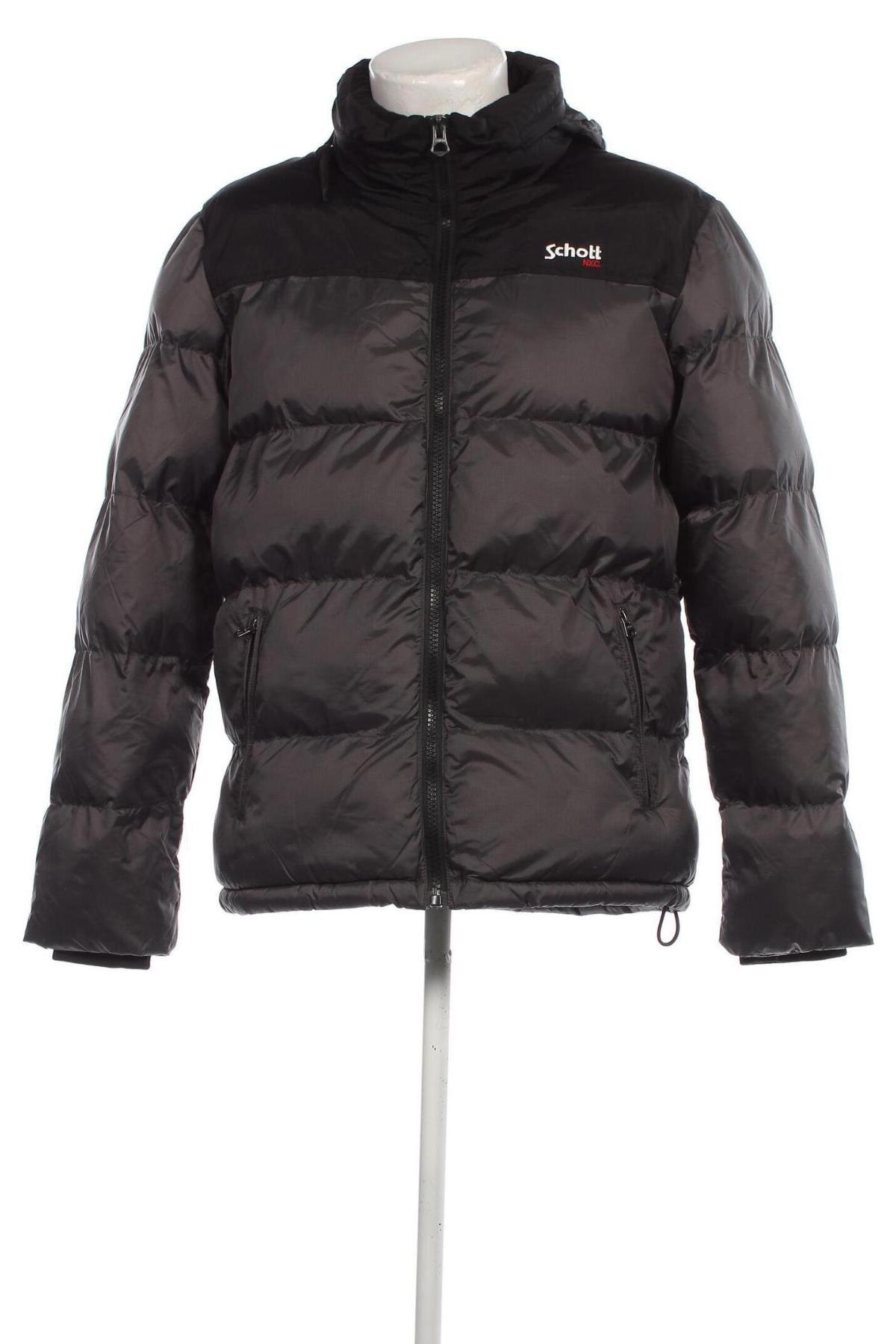 Pánska bunda  Schott, Veľkosť L, Farba Sivá, Cena  137,47 €