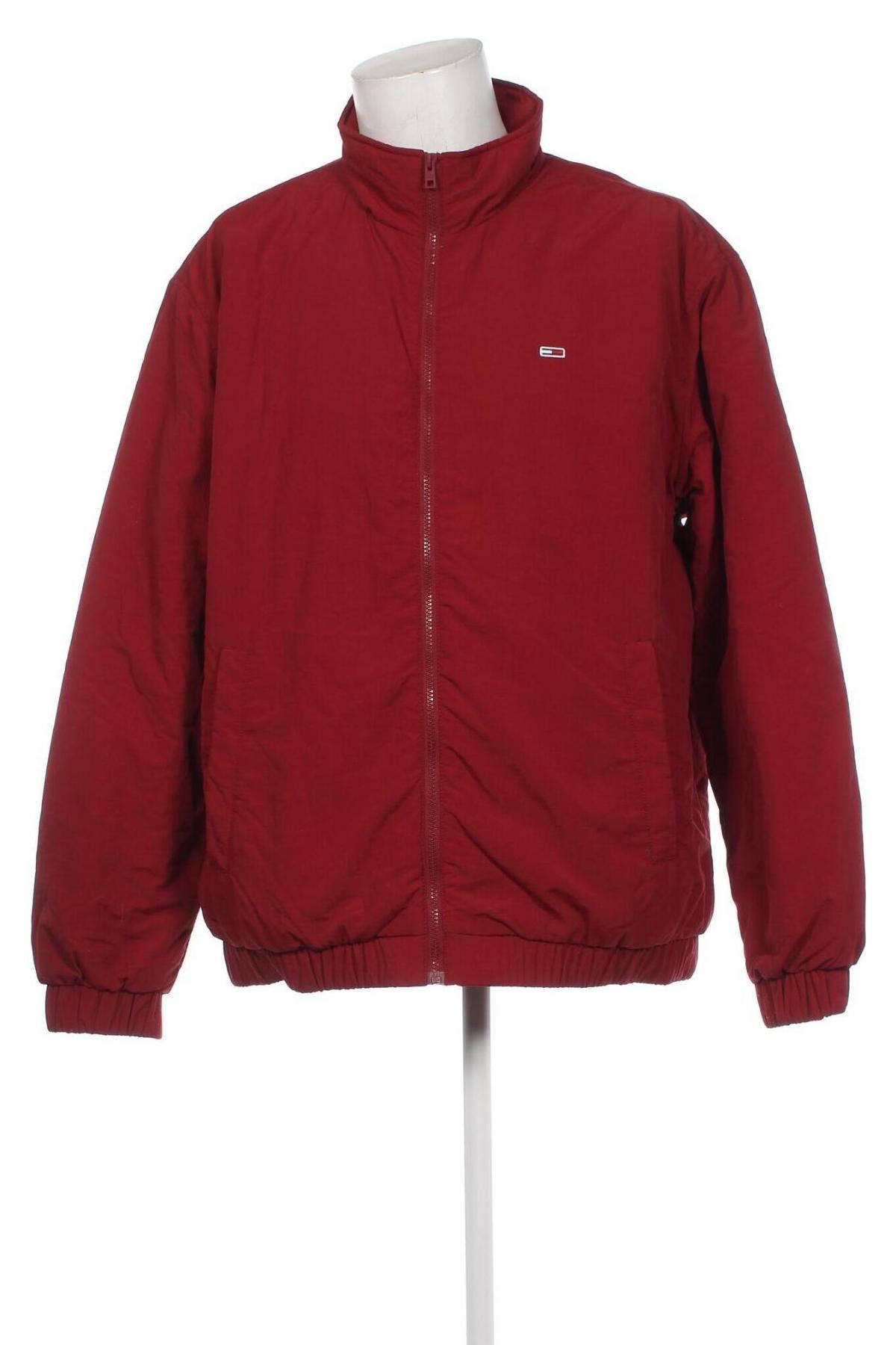 Ανδρικό μπουφάν Tommy Jeans, Μέγεθος XXL, Χρώμα Κόκκινο, Τιμή 108,64 €