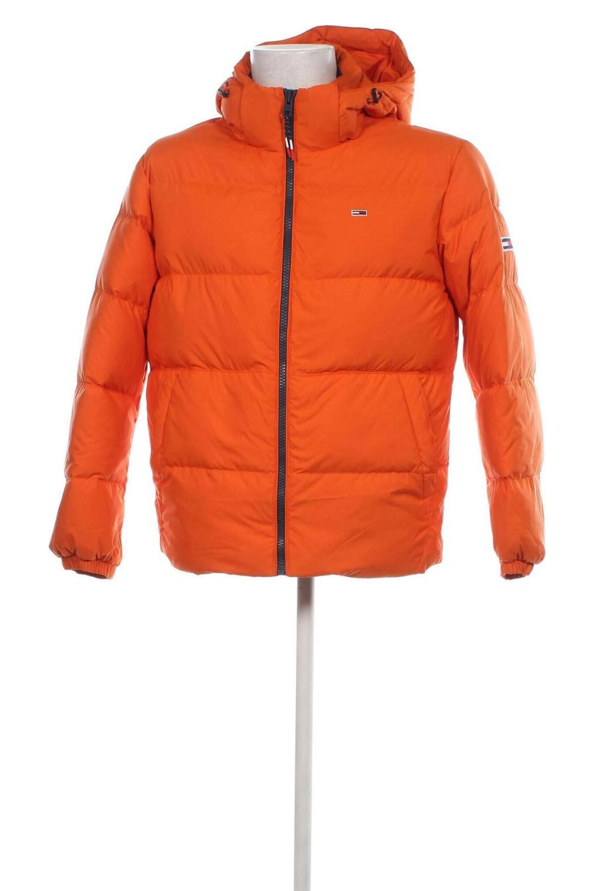 Herrenjacke Tommy Jeans, Größe S, Farbe Orange, Preis € 141,09