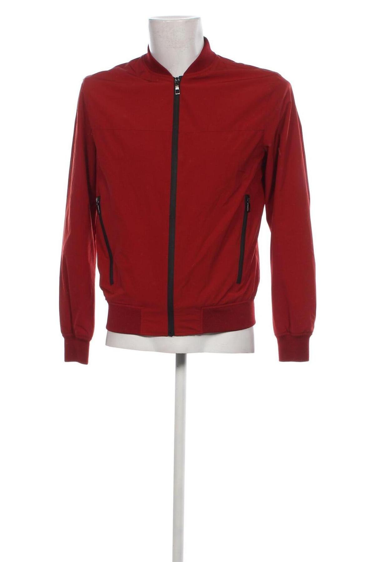 Herrenjacke Zara, Größe M, Farbe Rot, Preis 28,53 €