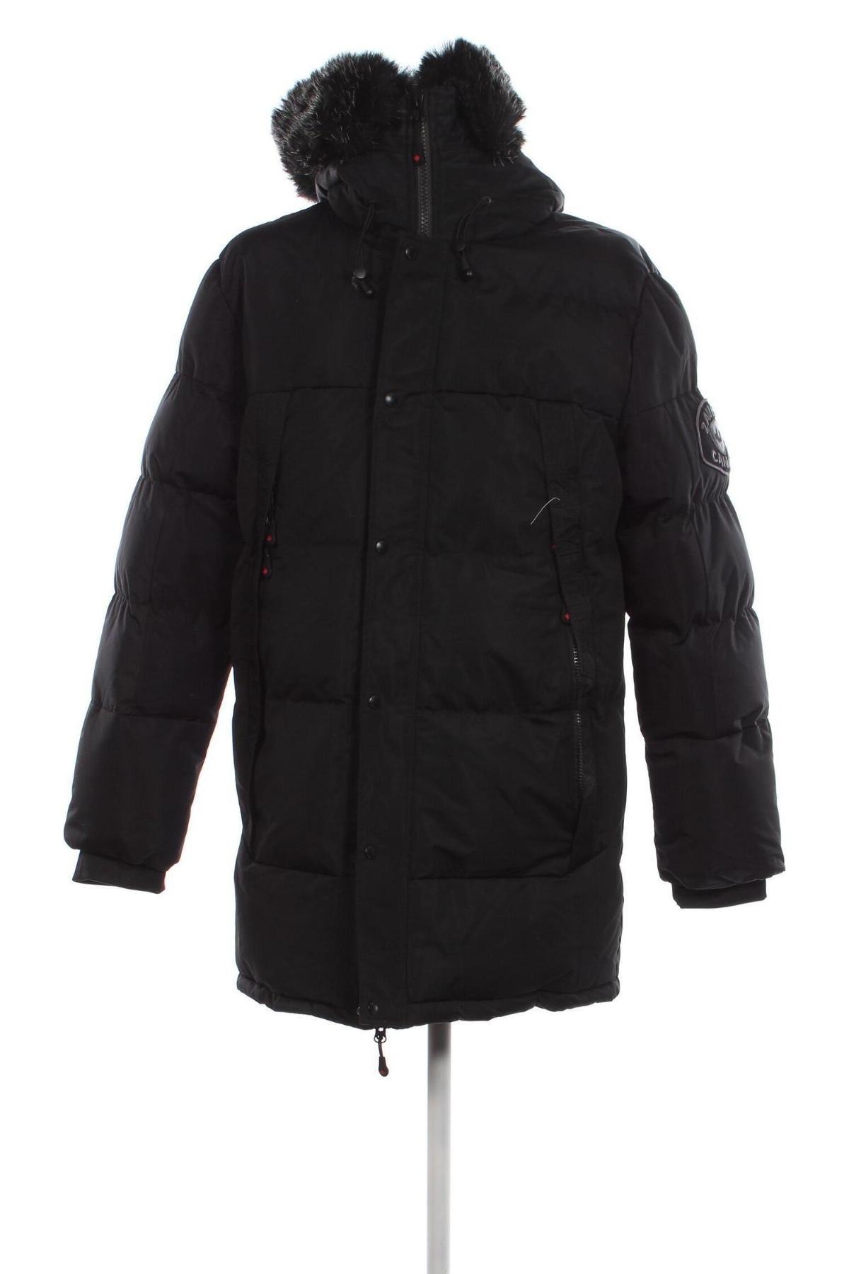 Ανδρικό μπουφάν Zavetti Canada, Μέγεθος L, Χρώμα Μαύρο, Τιμή 101,40 €
