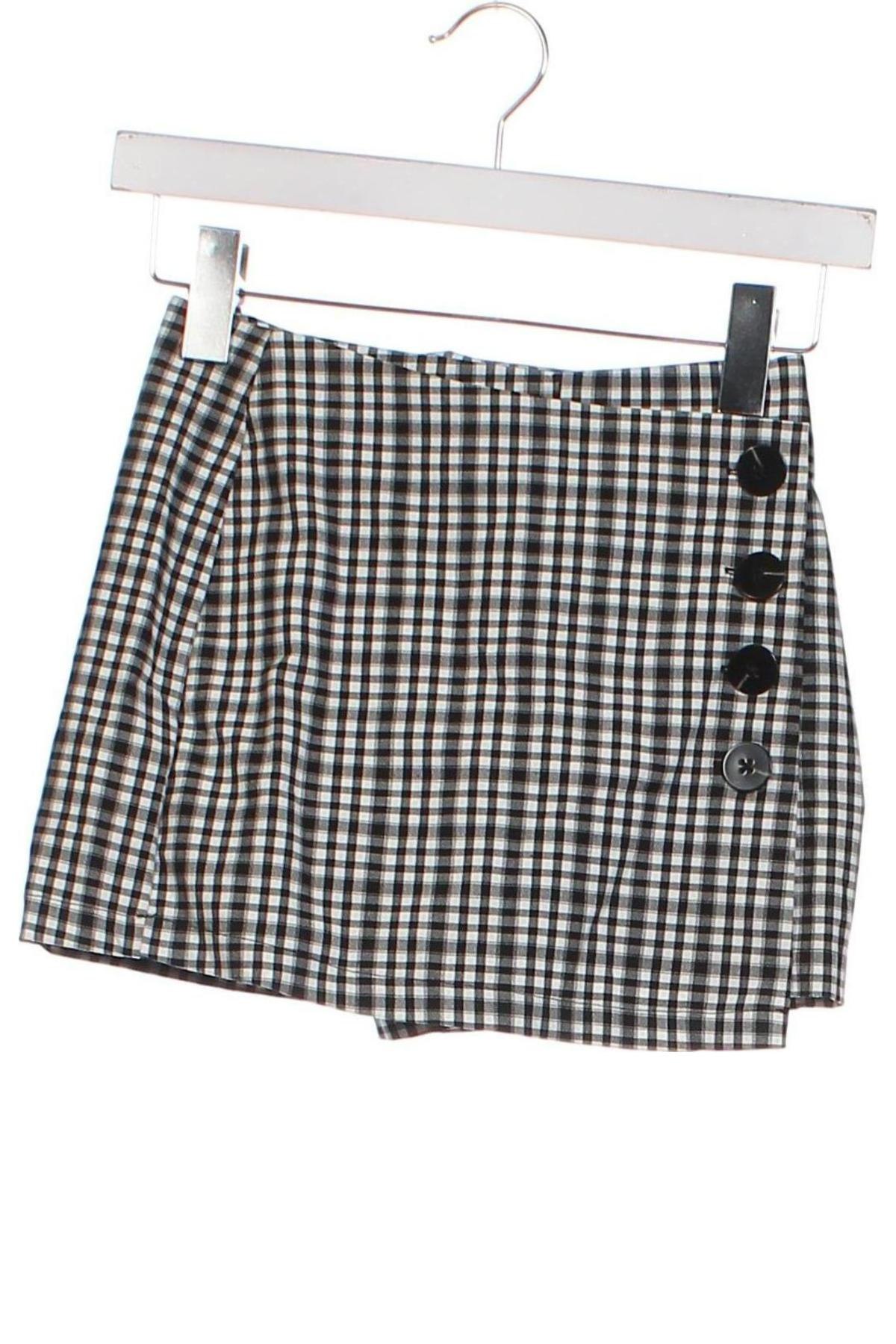 Fustă-pantalon Bershka, Mărime XXS, Culoare Multicolor, Preț 28,13 Lei