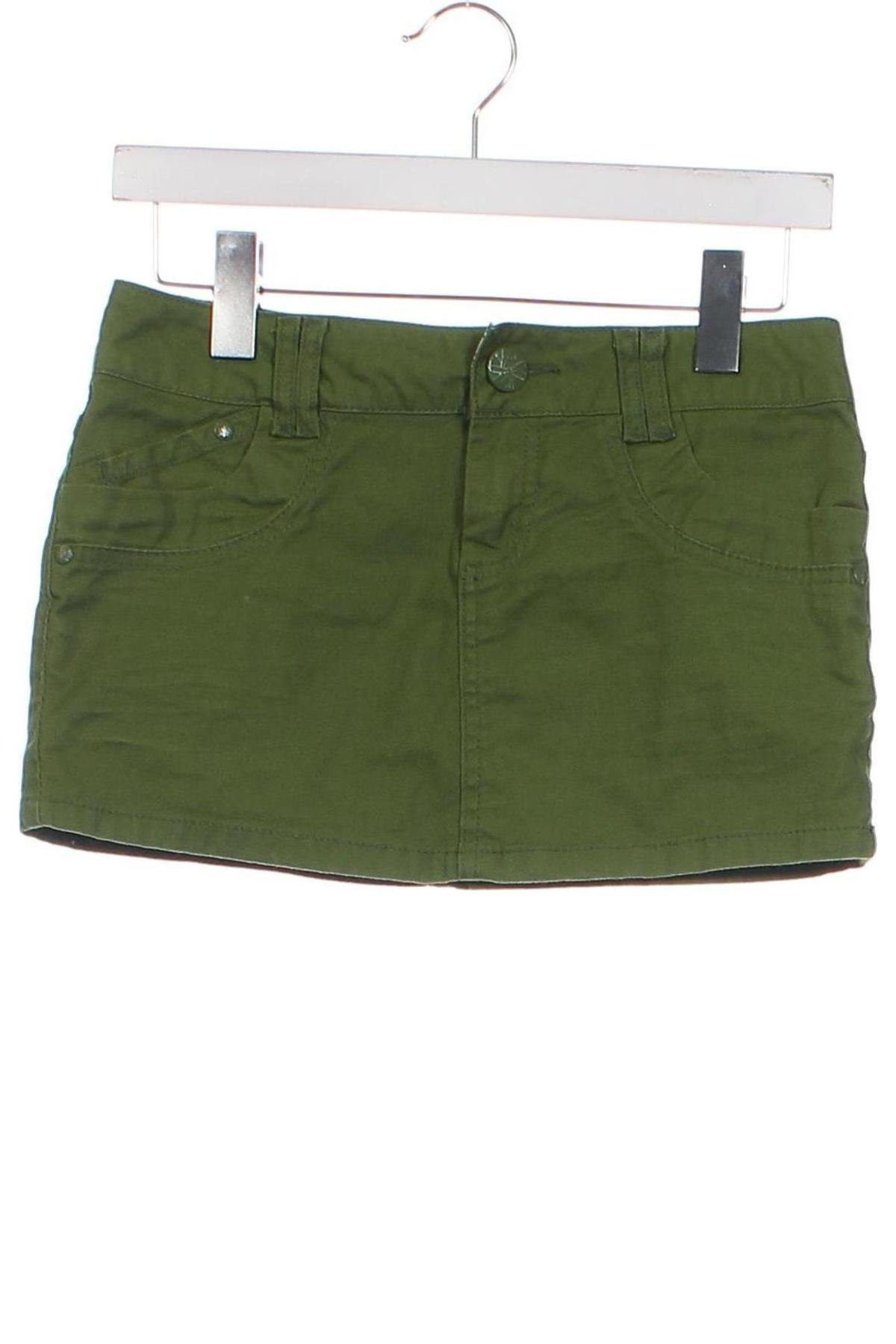 Φούστα Basic Collection, Μέγεθος XS, Χρώμα Πράσινο, Τιμή 9,30 €