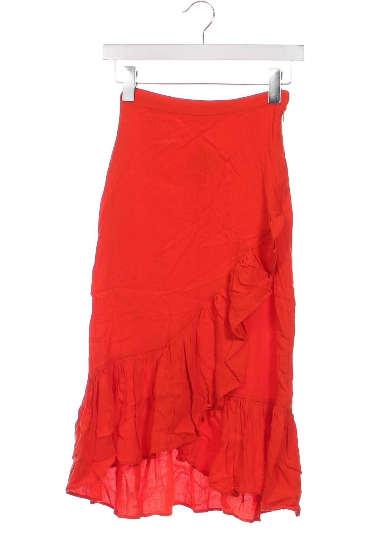 Φούστα H&M, Μέγεθος XXS, Χρώμα Πορτοκαλί, Τιμή 7,10 €