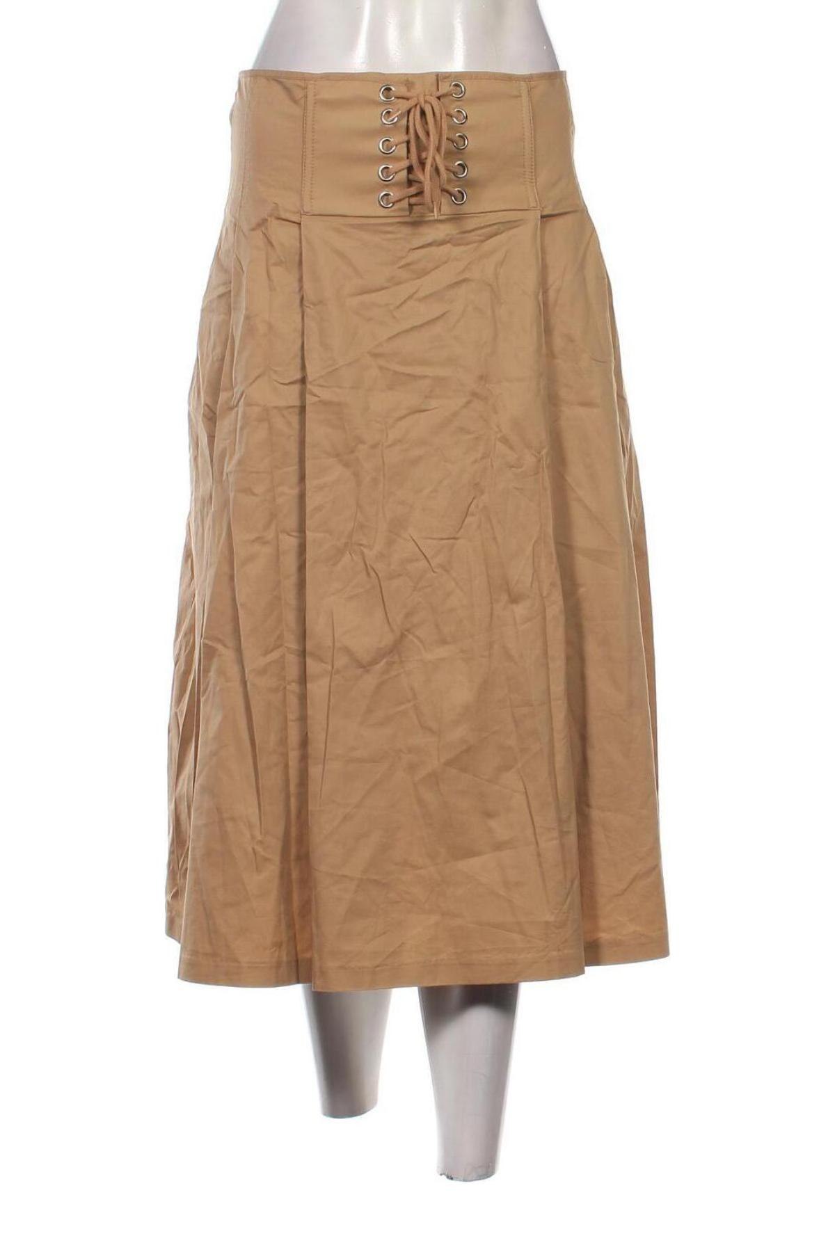 Sukně H&M, Velikost L, Barva Béžová, Cena  165,00 Kč