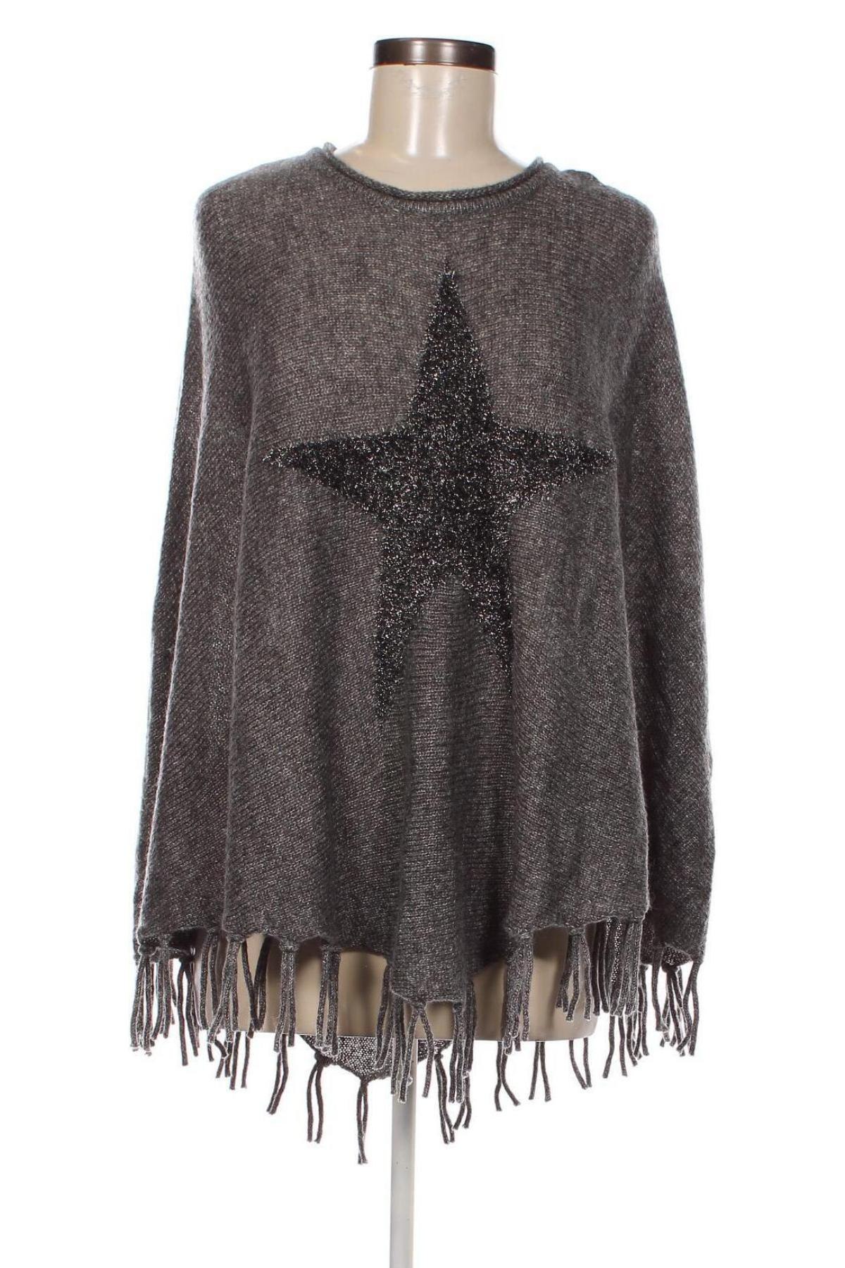 Poncho Canda, Größe L, Farbe Grau, Preis 19,48 €