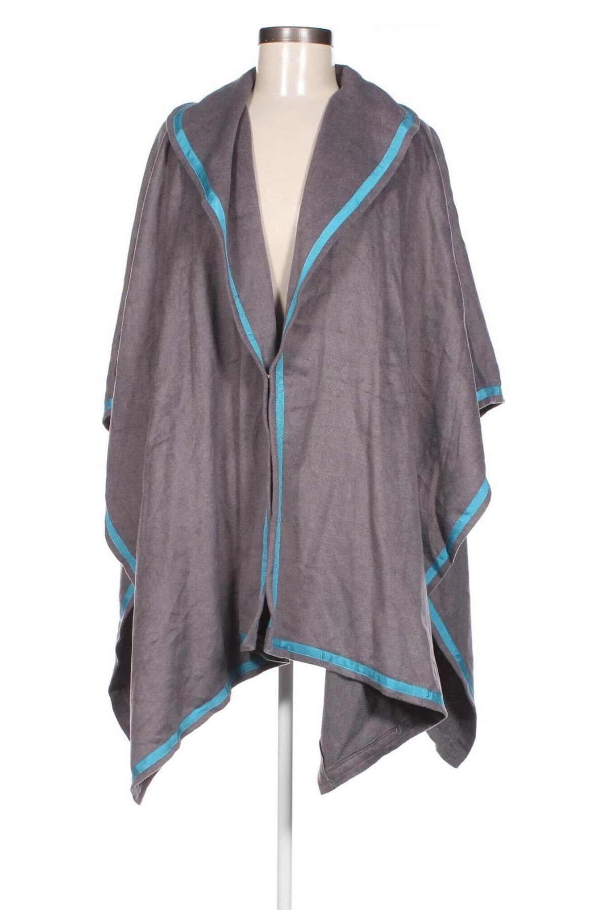 Poncho Iman, Größe M, Farbe Grau, Preis € 18,44