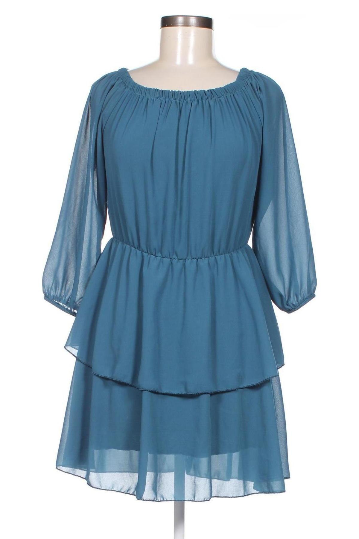 Šaty , Velikost S, Barva Modrá, Cena  220,00 Kč