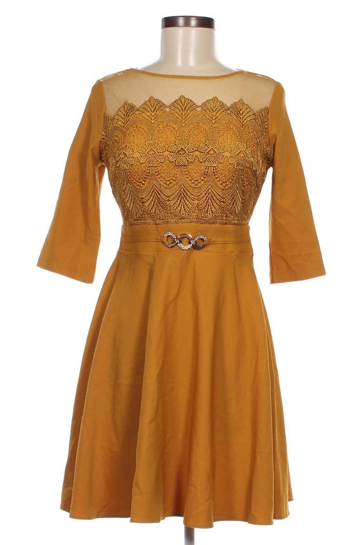 Kleid, Größe M, Farbe Orange, Preis € 8,45