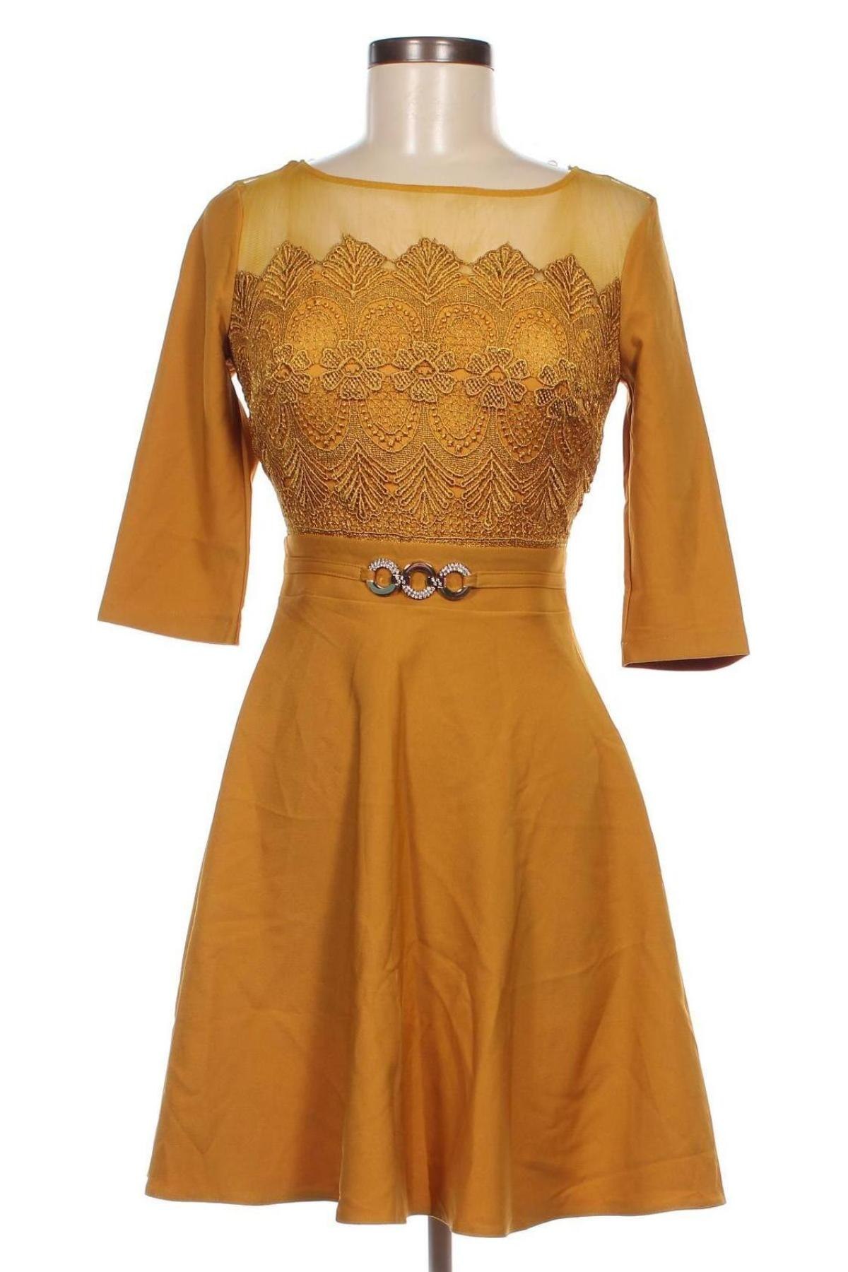Kleid, Größe S, Farbe Orange, Preis 8,45 €