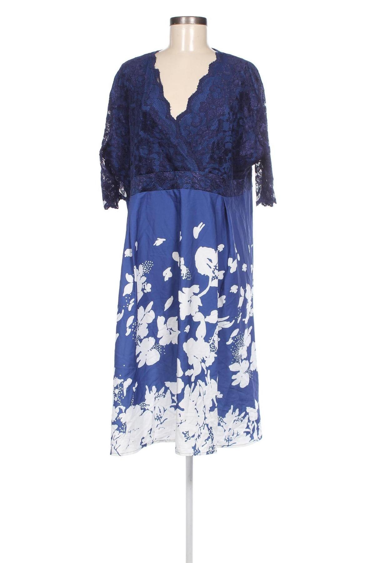 Φόρεμα, Μέγεθος 3XL, Χρώμα Μπλέ, Τιμή 9,87 €