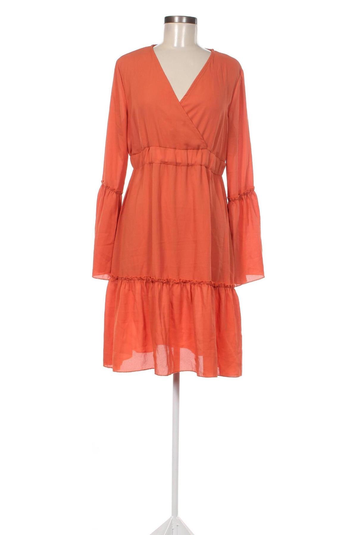 Φόρεμα, Μέγεθος L, Χρώμα Πορτοκαλί, Τιμή 9,87 €