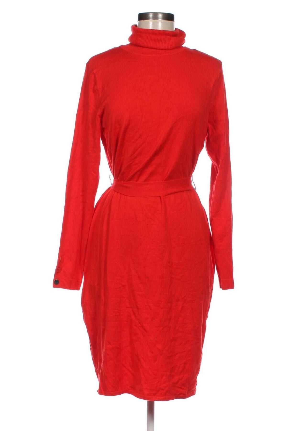 Kleid 7th Avenue, Größe L, Farbe Rot, Preis € 20,18