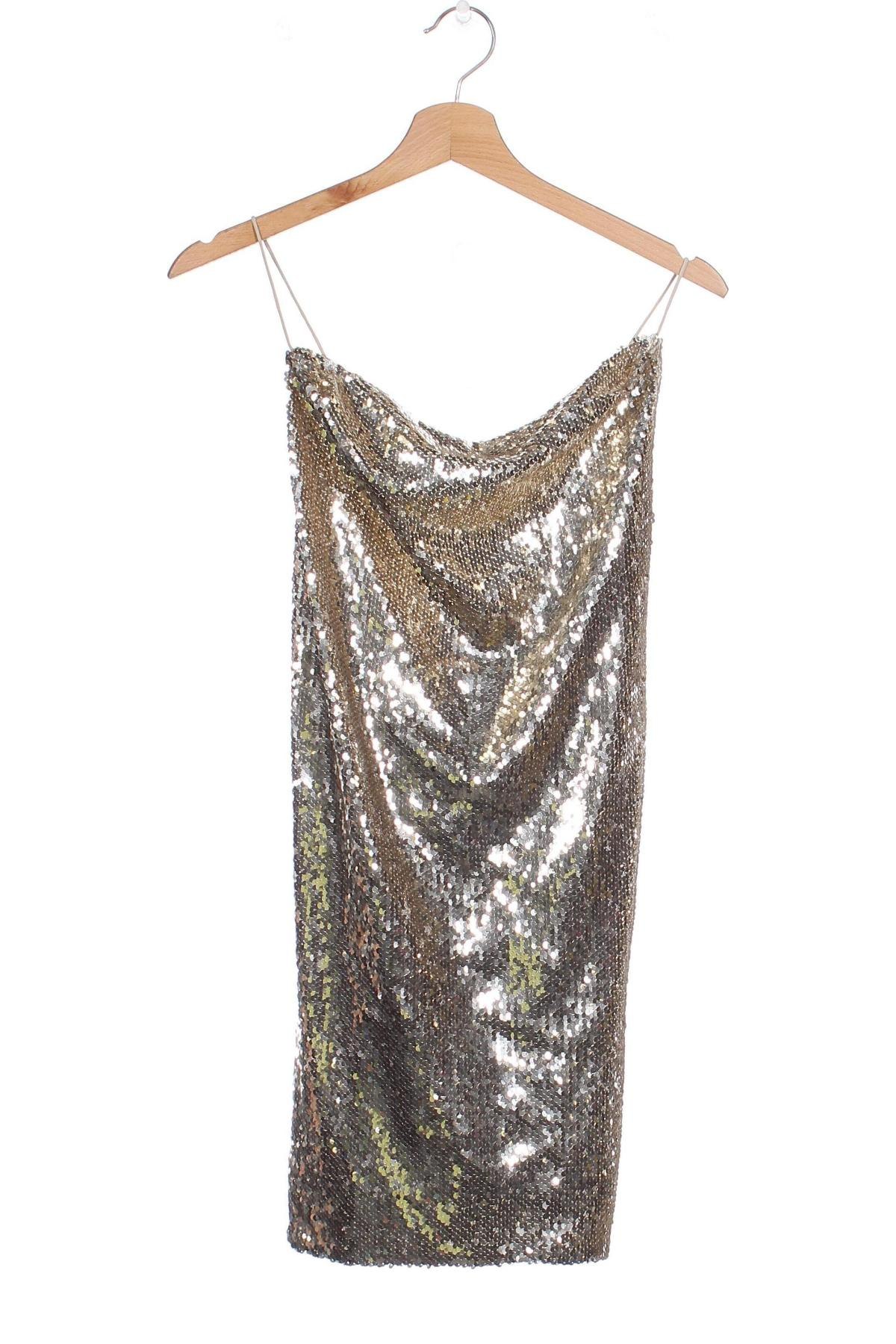 Kleid ASOS, Größe M, Farbe Golden, Preis 23,73 €