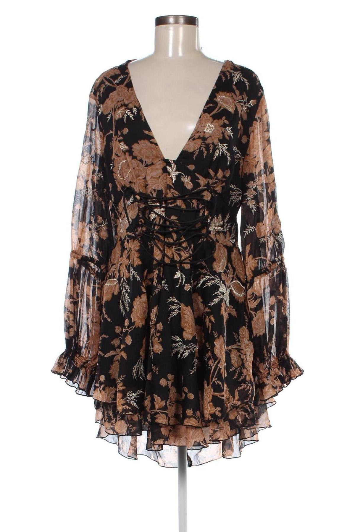 Kleid ASOS, Größe XL, Farbe Mehrfarbig, Preis 18,37 €