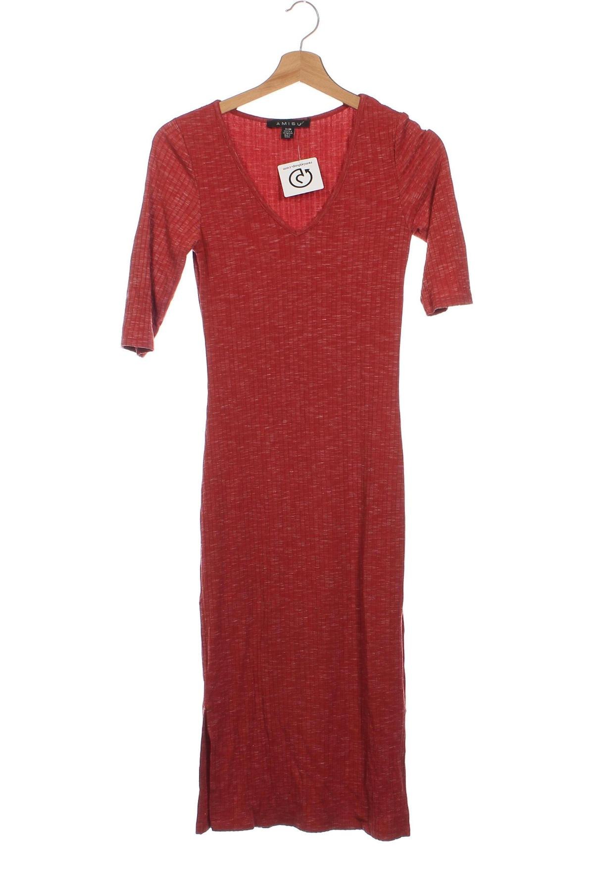 Φόρεμα Amisu, Μέγεθος XS, Χρώμα Κόκκινο, Τιμή 8,45 €
