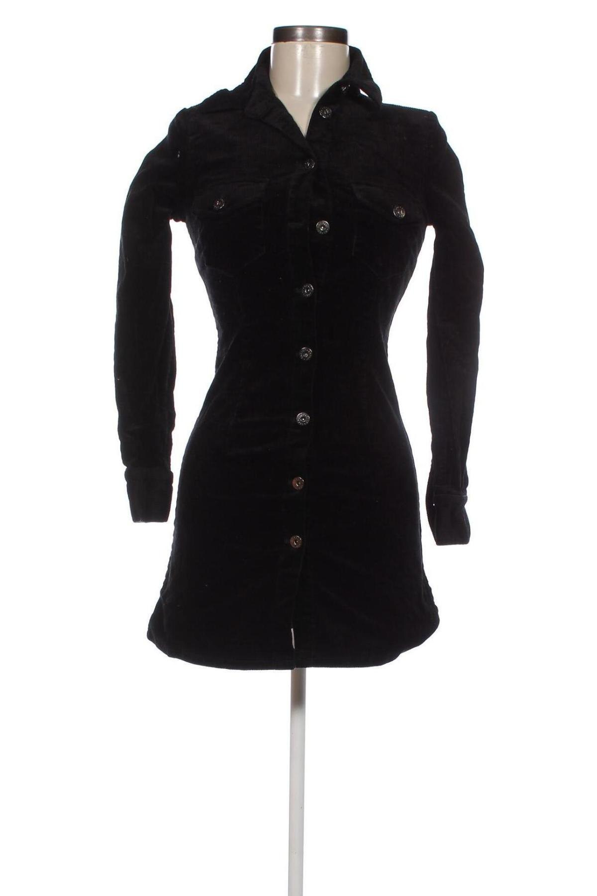 Kleid Bardot, Größe XXS, Farbe Schwarz, Preis 31,38 €