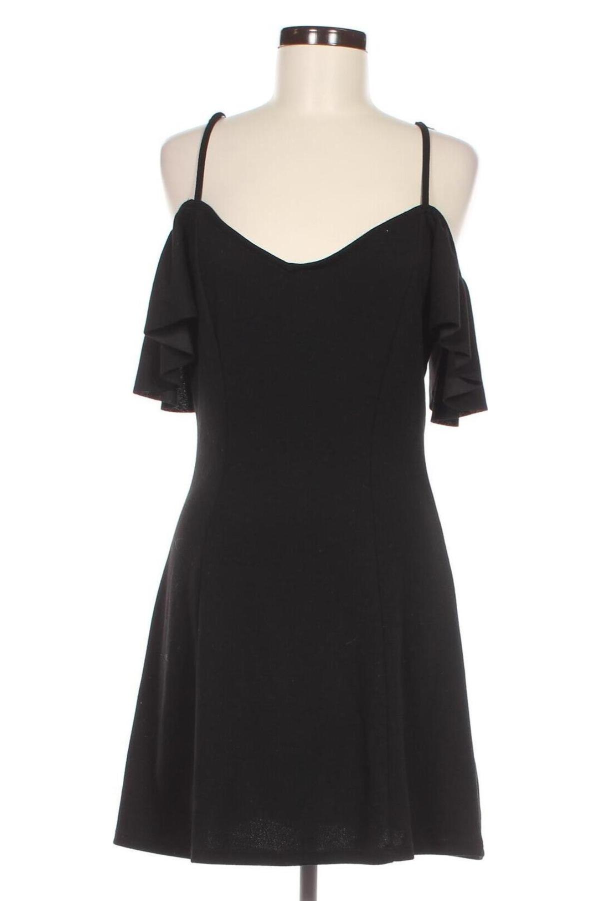 Φόρεμα Bershka, Μέγεθος L, Χρώμα Μαύρο, Τιμή 9,24 €