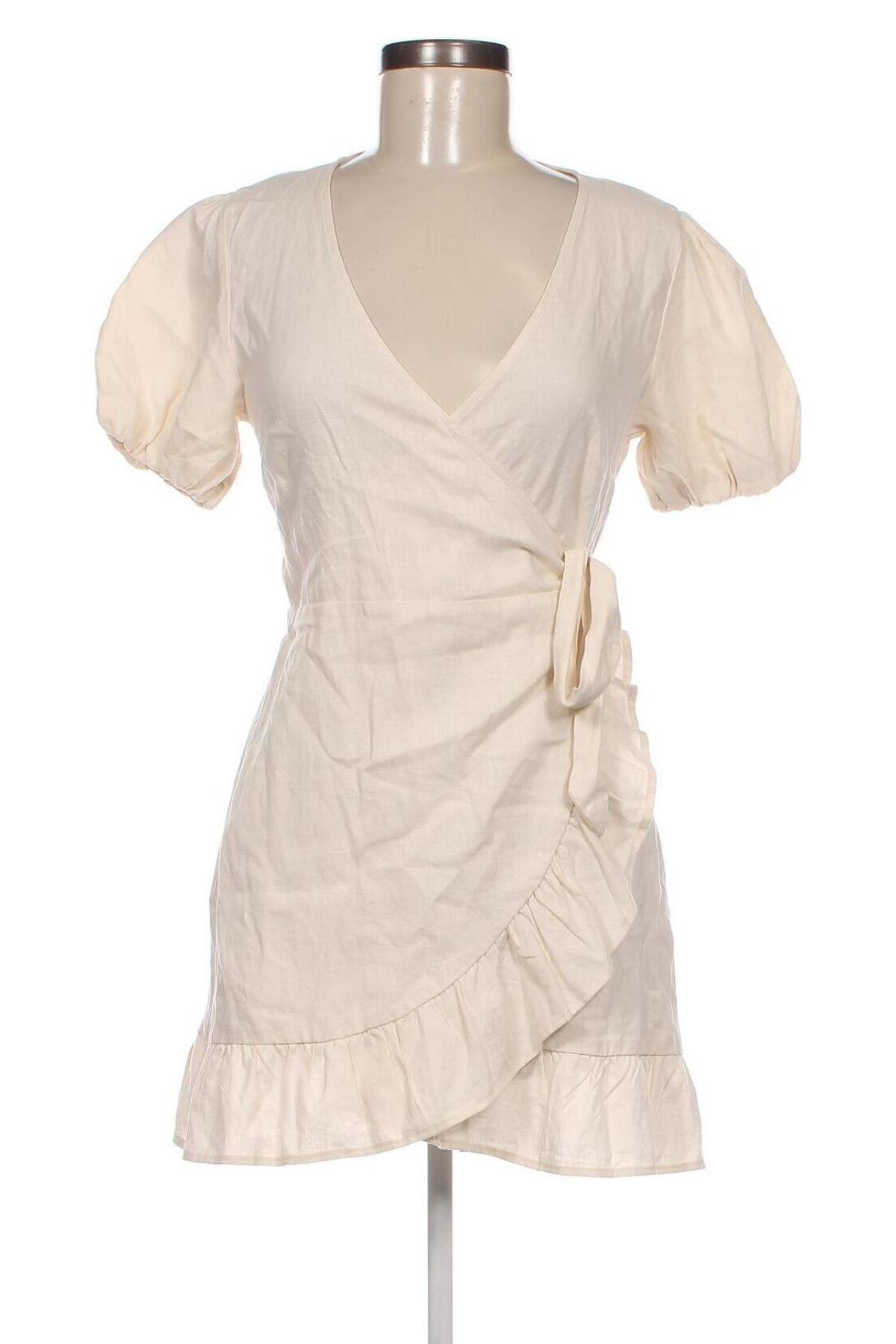 Kleid Bershka, Größe S, Farbe Beige, Preis 14,83 €