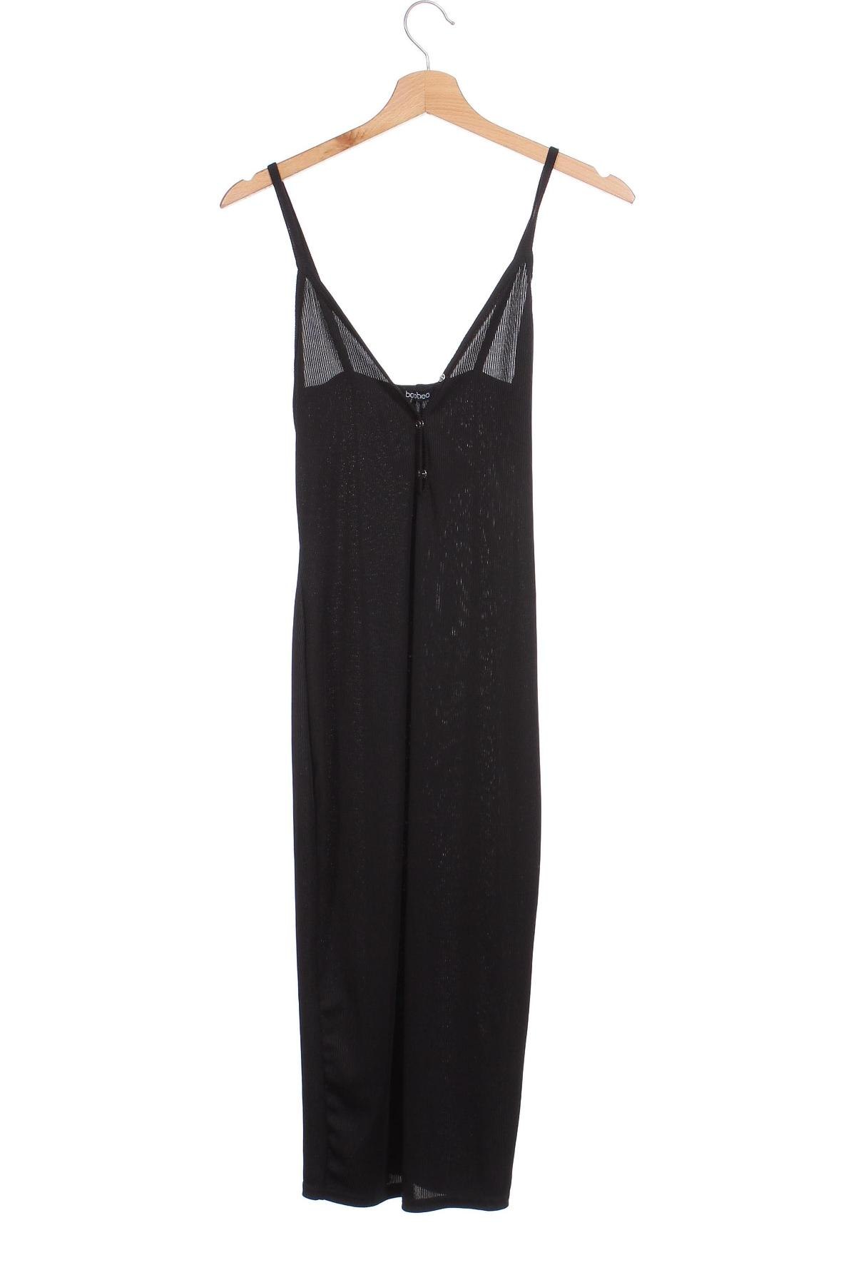 Kleid Boohoo, Größe XS, Farbe Schwarz, Preis 8,50 €