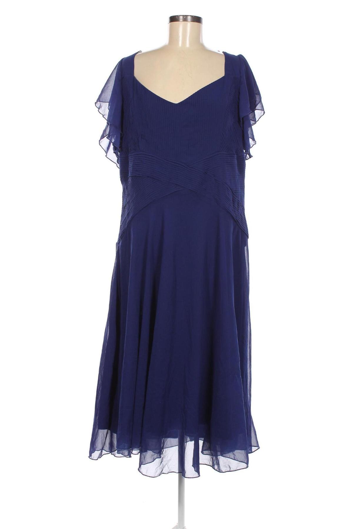Kleid Boohoo, Größe XL, Farbe Blau, Preis 32,36 €