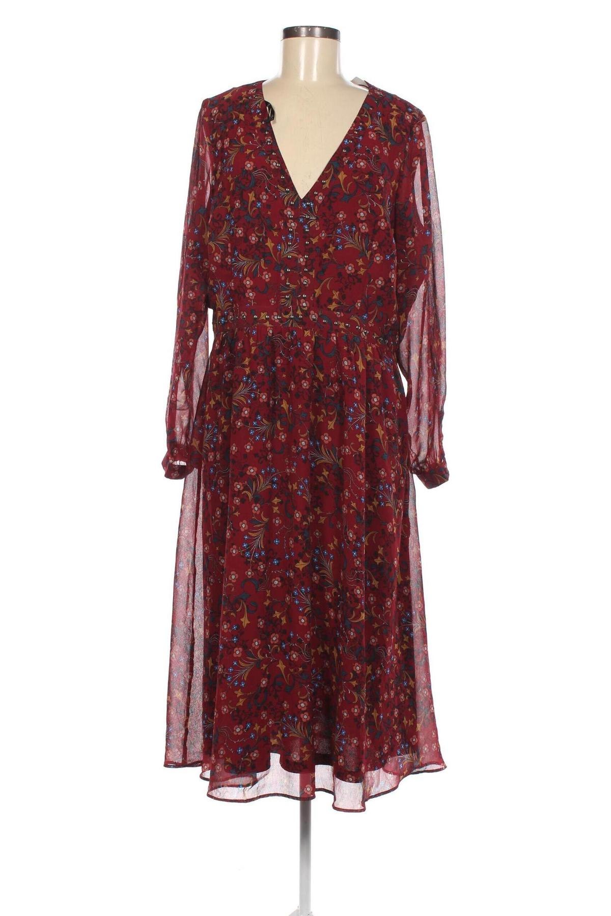 Kleid City Chic, Größe L, Farbe Rot, Preis 12,11 €