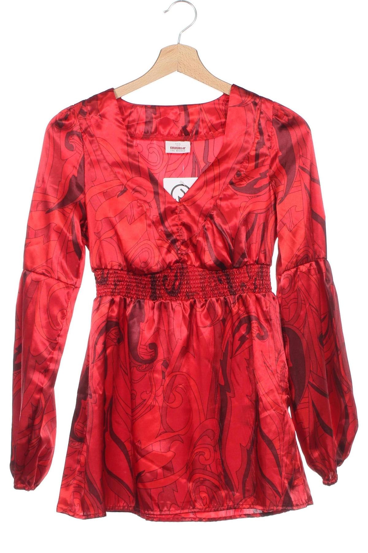 Φόρεμα Colours Of The World, Μέγεθος XXS, Χρώμα Κόκκινο, Τιμή 8,07 €