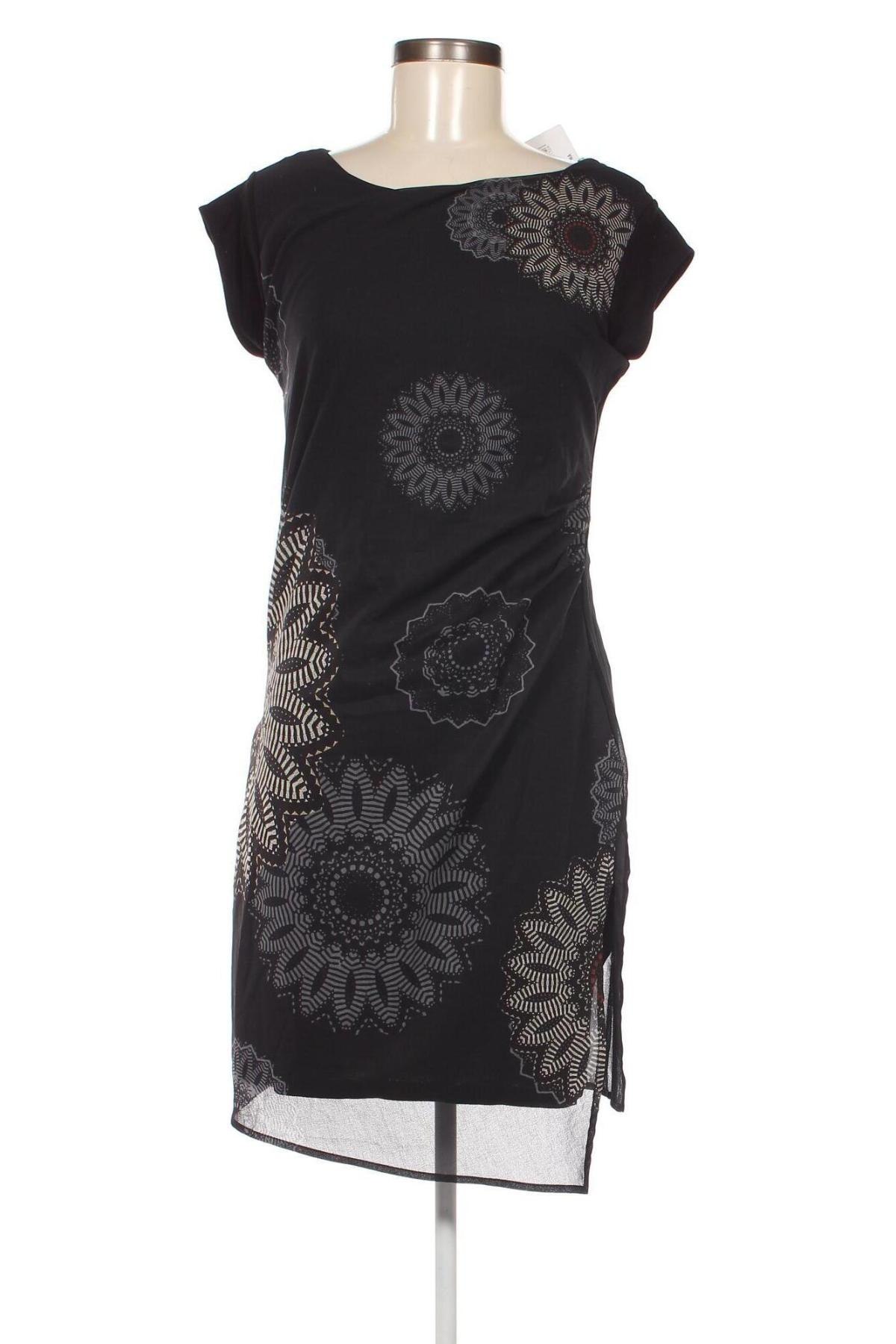 Kleid Desigual, Größe S, Farbe Schwarz, Preis 71,76 €