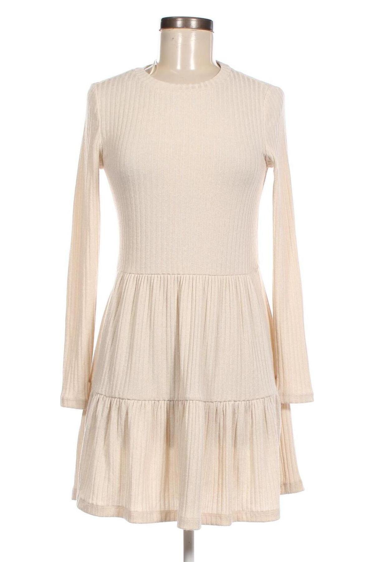 Kleid Fb Sister, Größe XS, Farbe Beige, Preis 10,09 €