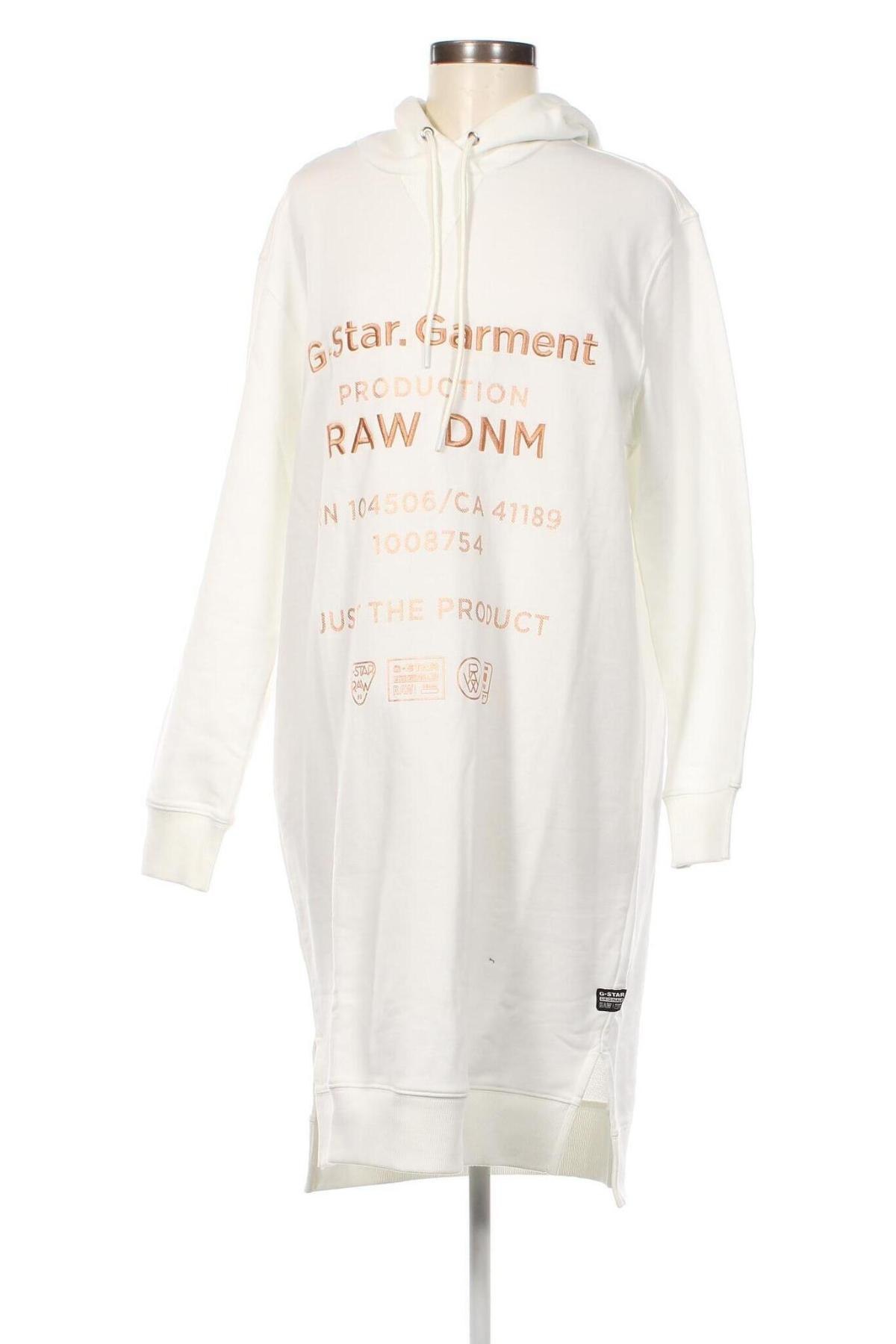 Φόρεμα G-Star Raw, Μέγεθος L, Χρώμα Λευκό, Τιμή 53,87 €