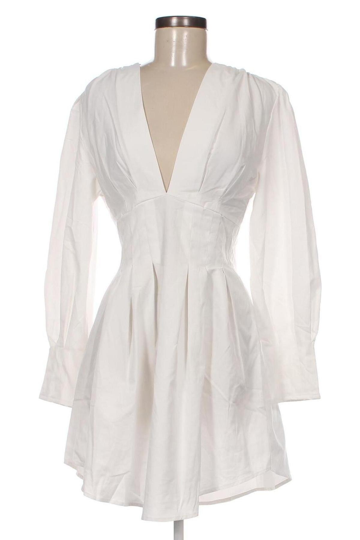 Kleid Glamaker, Größe M, Farbe Weiß, Preis € 13,23