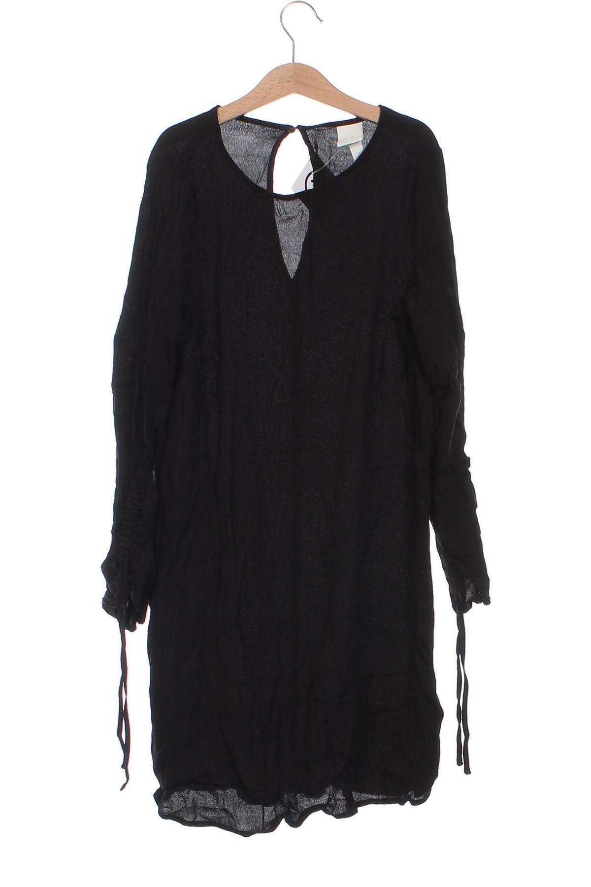 Kleid H&M, Größe XS, Farbe Schwarz, Preis 8,50 €