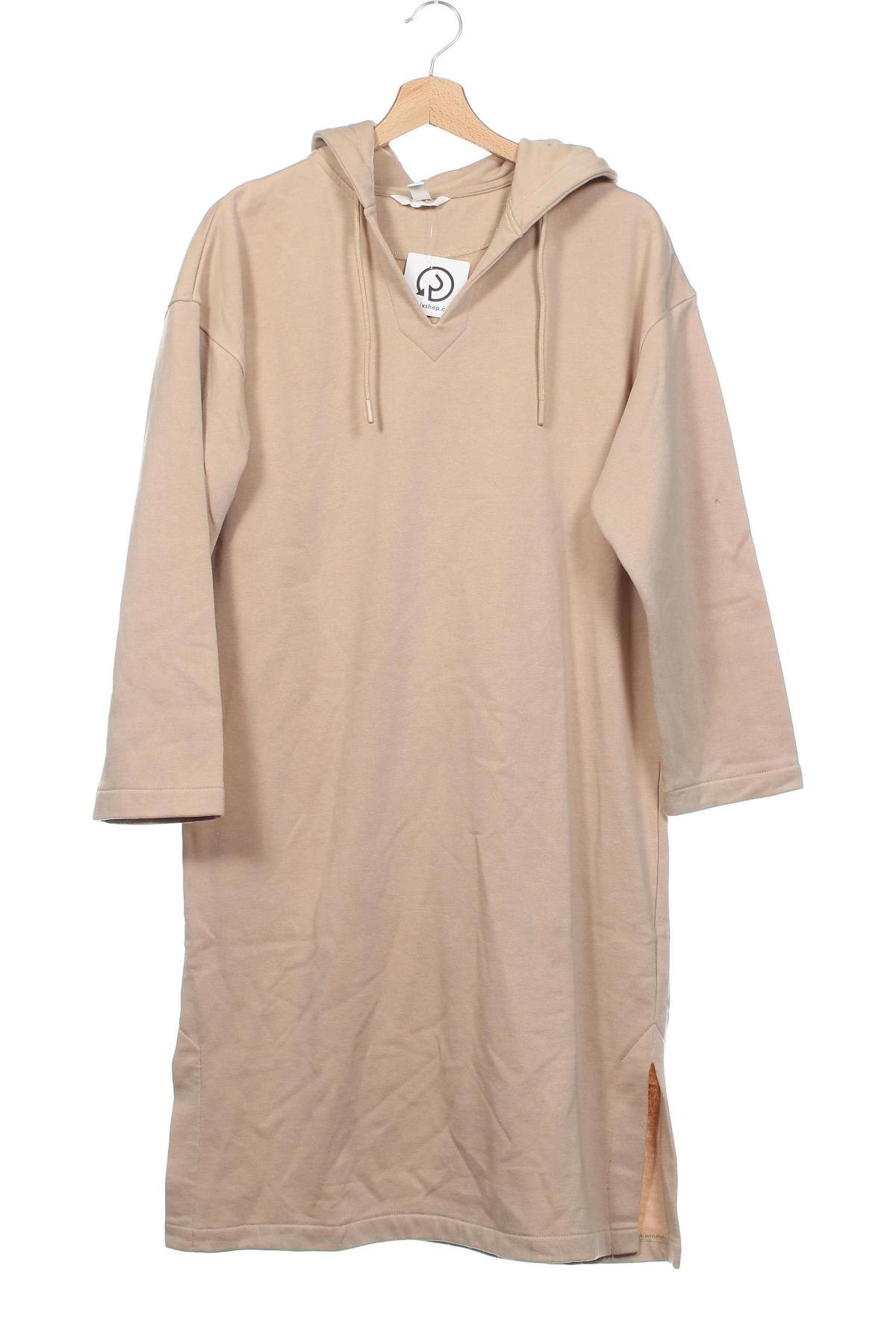 Kleid H&M, Größe XS, Farbe Beige, Preis € 6,87