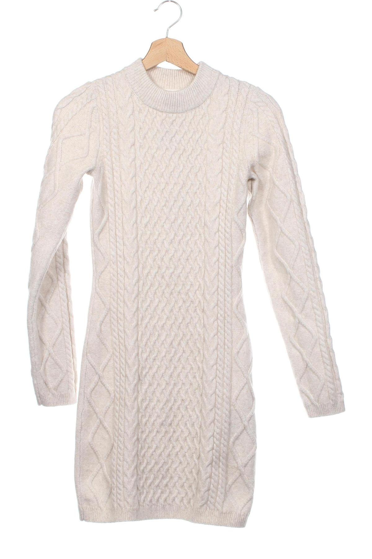 Kleid H&M, Größe XS, Farbe Ecru, Preis 8,90 €