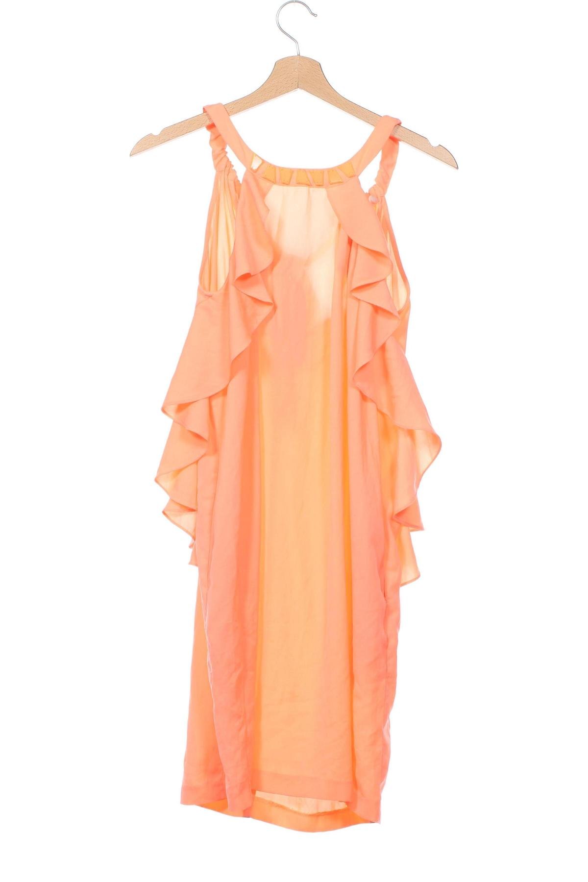 Šaty  H&M Conscious Collection, Velikost XS, Barva Oranžová, Cena  220,00 Kč