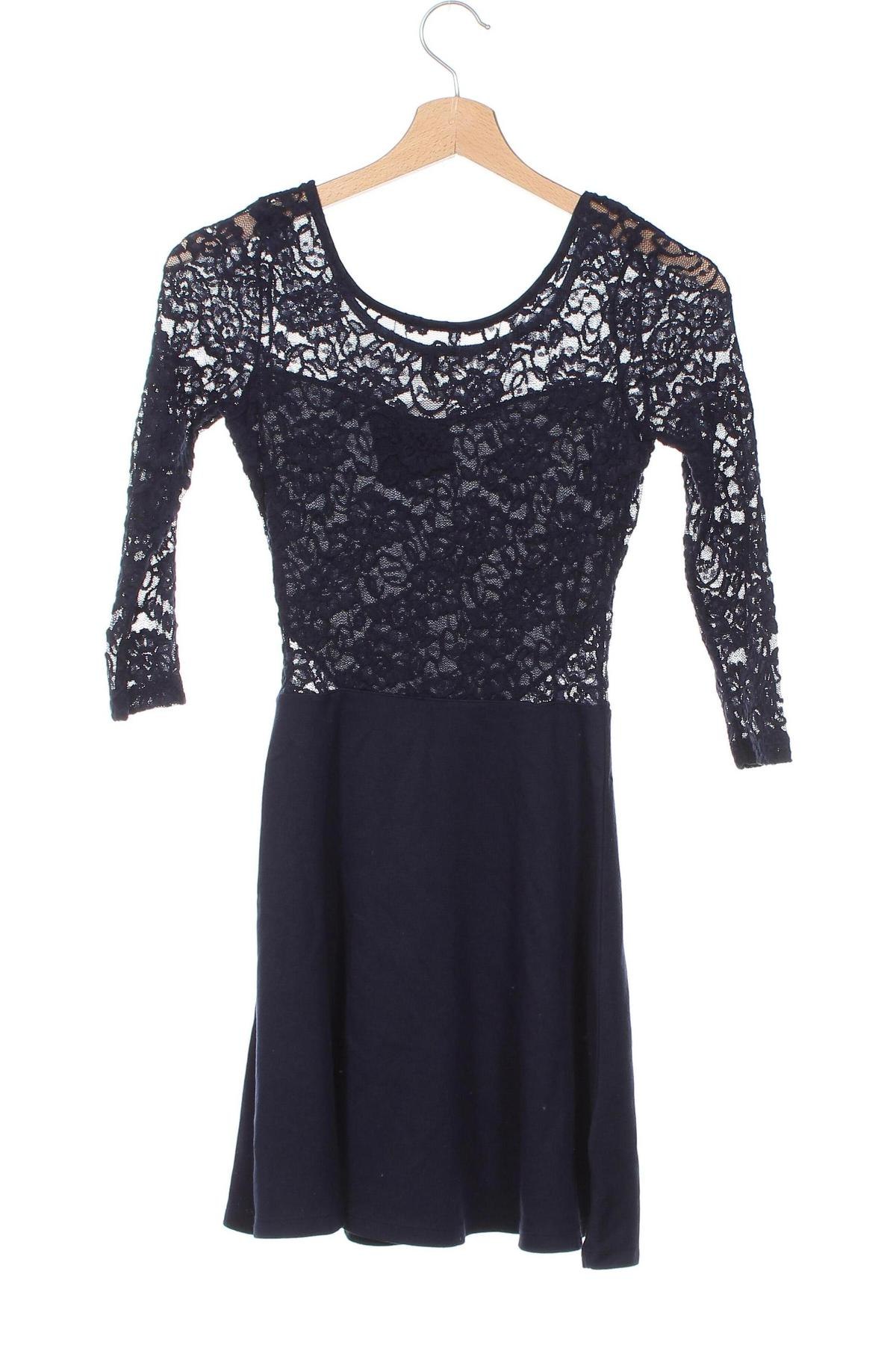 Rochie H&M Divided, Mărime XXS, Culoare Albastru, Preț 35,51 Lei