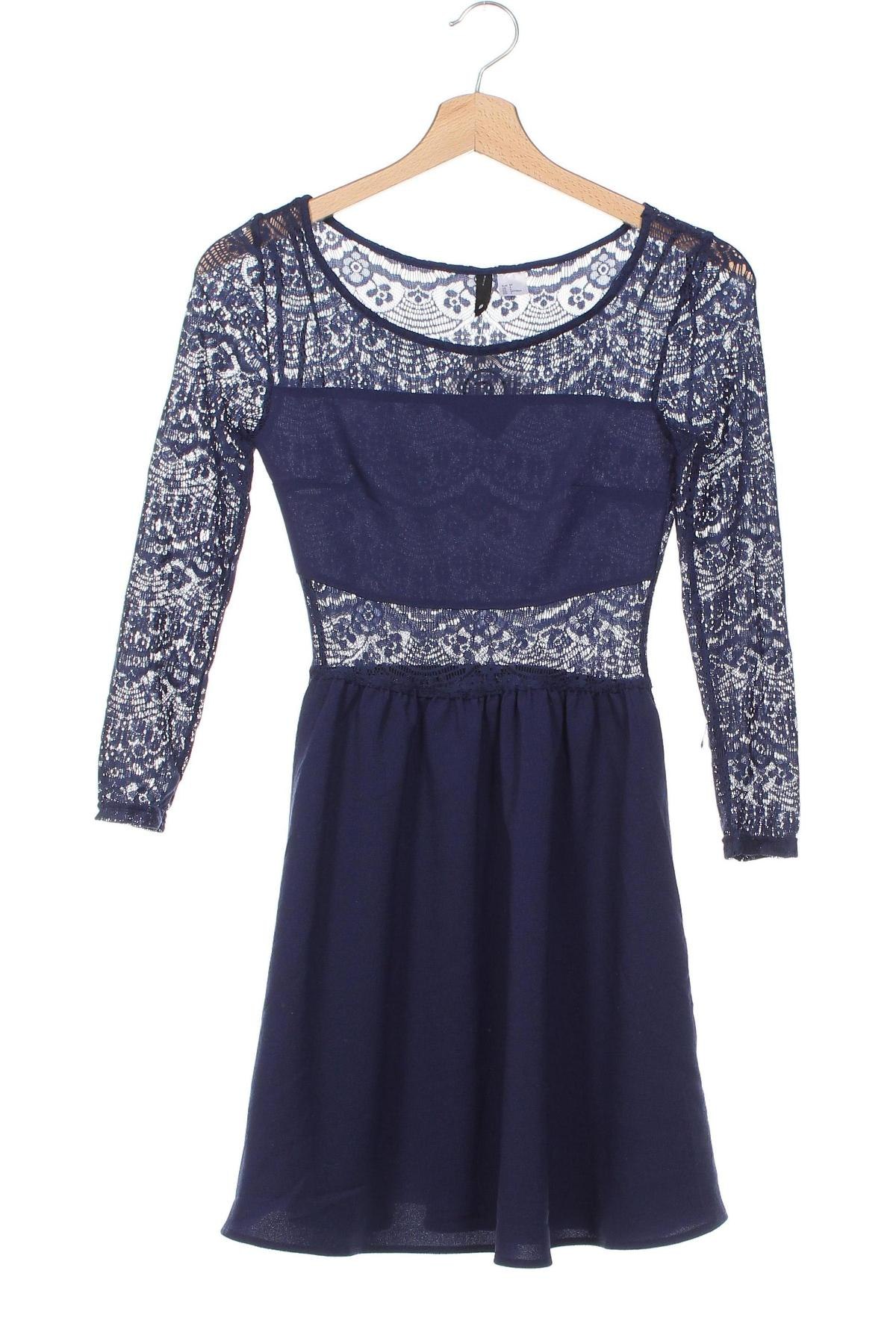 Kleid H&M Divided, Größe XS, Farbe Blau, Preis 8,46 €
