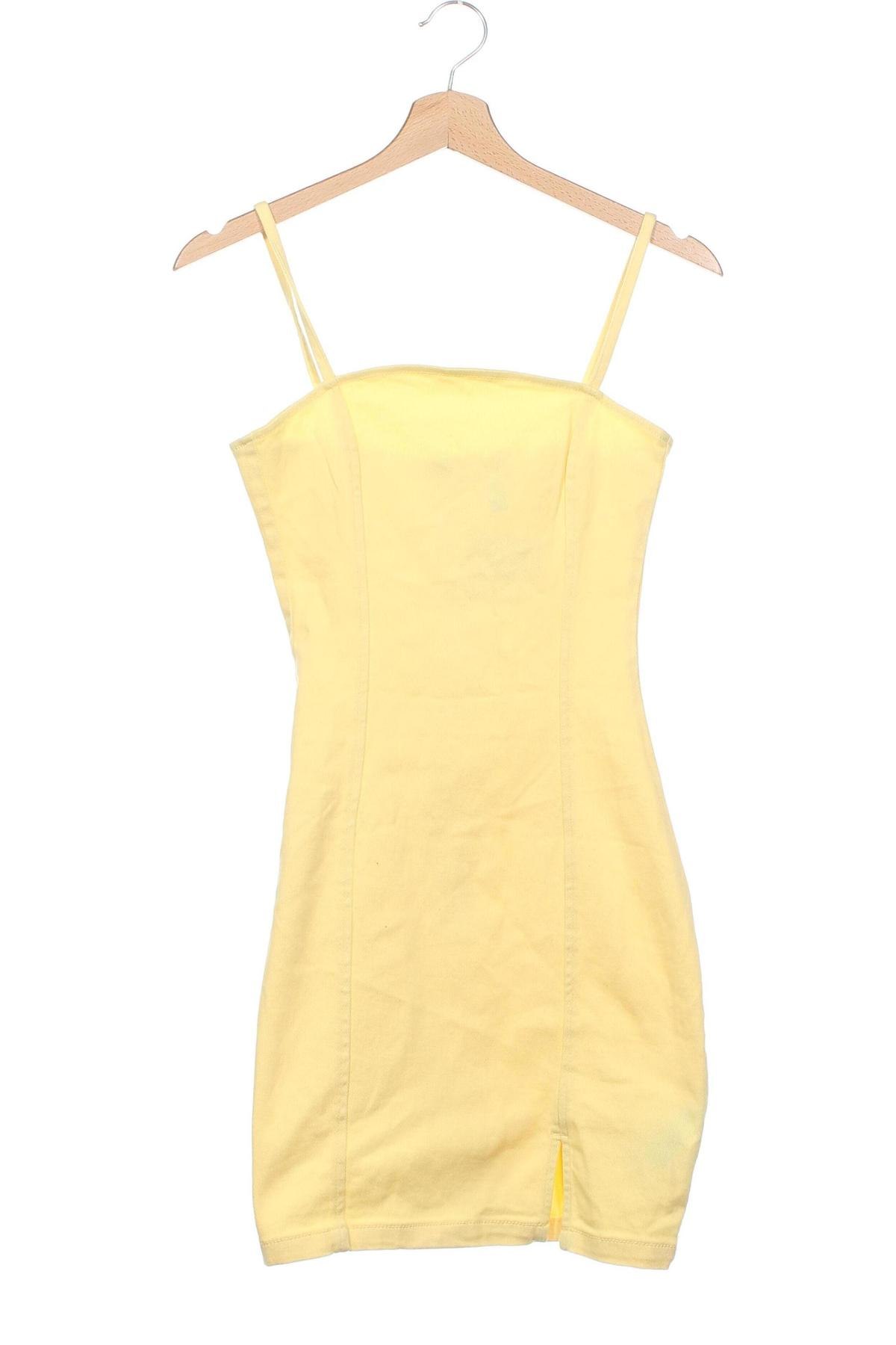 Kleid H&M Divided, Größe XS, Farbe Gelb, Preis € 11,10