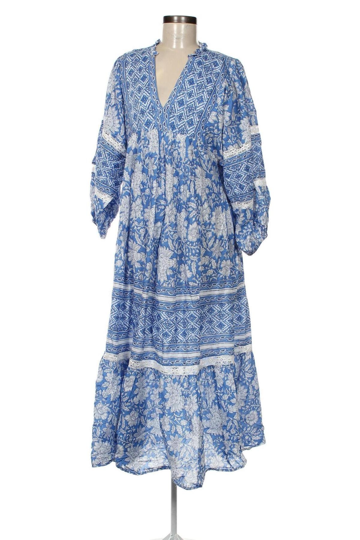 Kleid Indiska, Größe L, Farbe Mehrfarbig, Preis 33,40 €