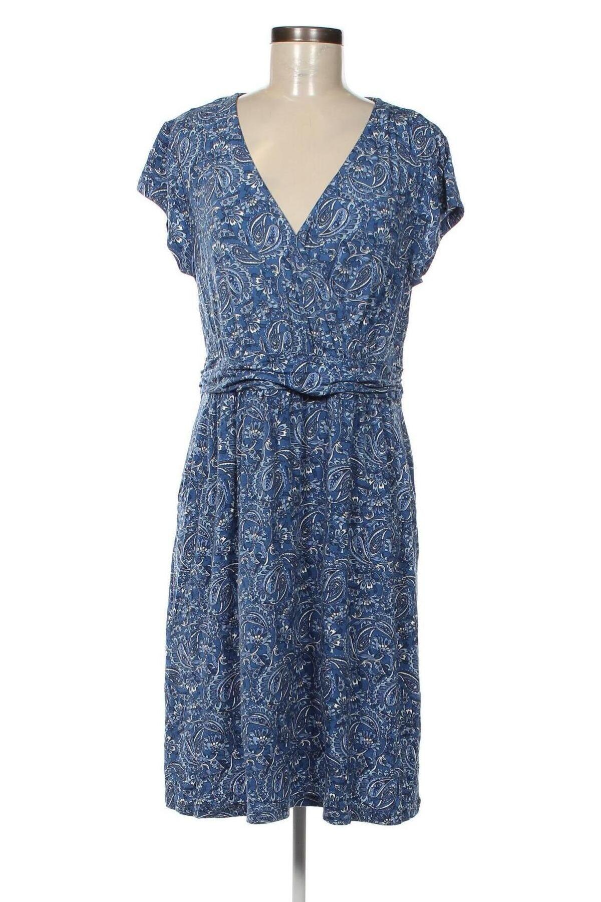 Kleid Indiska, Größe L, Farbe Blau, Preis 18,37 €