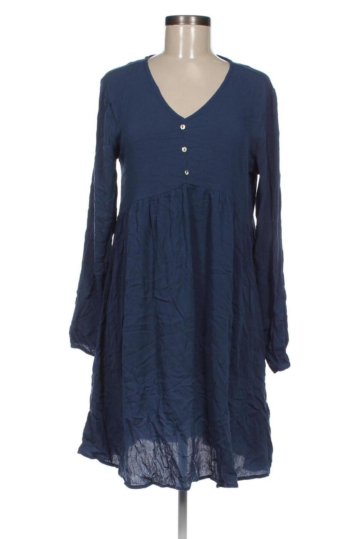 Kleid Janina, Größe M, Farbe Blau, Preis € 11,10