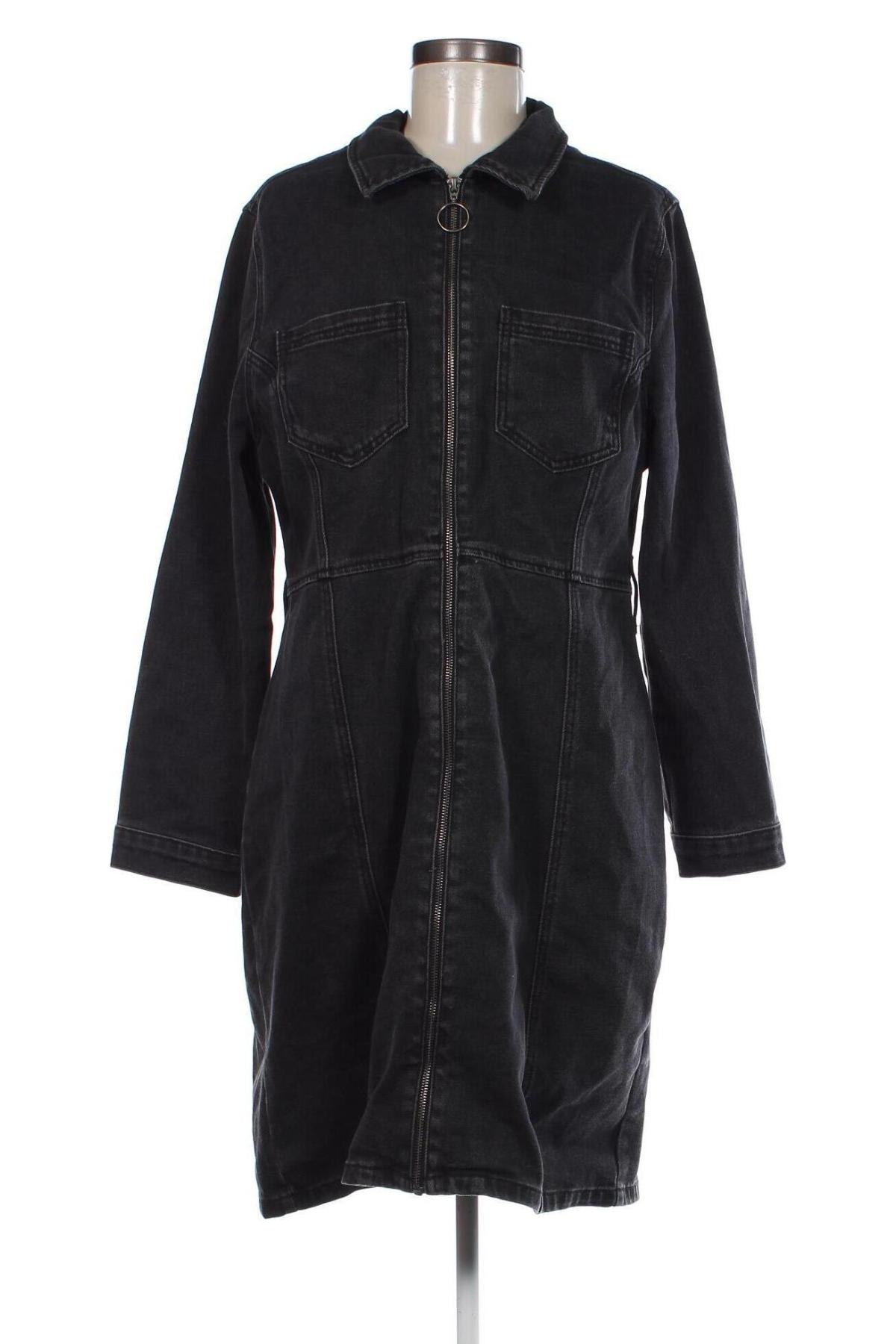 Φόρεμα Jean Pascale, Μέγεθος XL, Χρώμα Γκρί, Τιμή 17,94 €