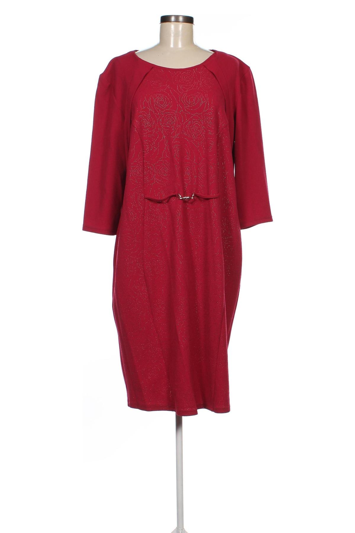 Φόρεμα Karina, Μέγεθος XXL, Χρώμα Κόκκινο, Τιμή 12,48 €